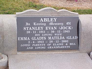 EMMA GLADYS MATILDA ABLEY