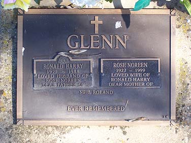 RONALD HARRY GLENN