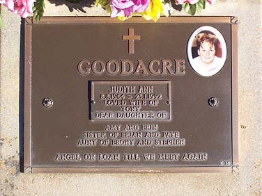 JUDITH ANN GOODACRE