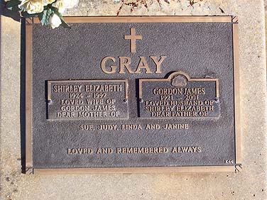 GORDON JAMES GRAY