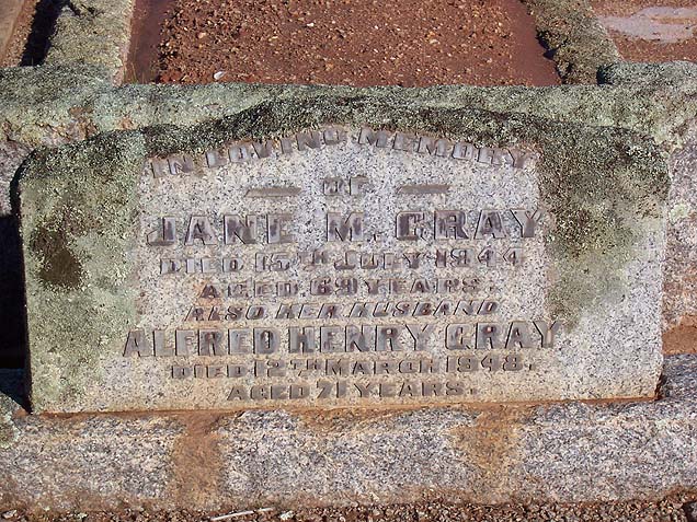 JANE MATILDA GRAY