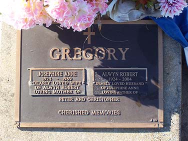 ALWYN ROBERT GREGORY