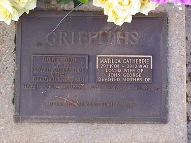 MATILDA CATHERINE GRIFFITHS