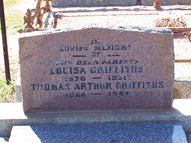 THOMAS ARTHUR GRIFFITHS