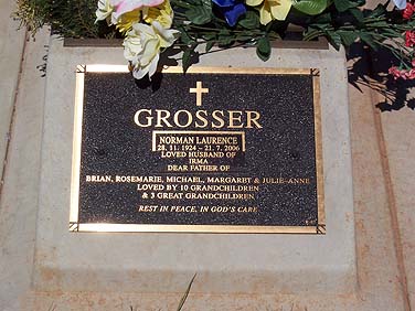 NORMAN LAWRENCE GROSSER