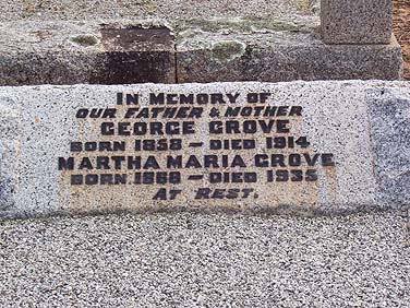GEORGE GROVE