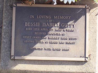 BESSIE ISOBEL GUPPY