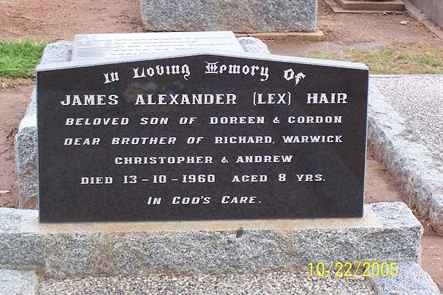 JAMES ALEXANDER HAIR