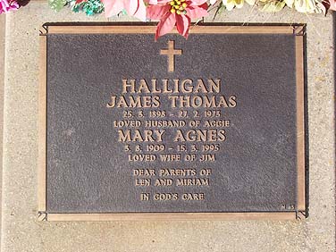 JAMES THOMAS HALLIGAN