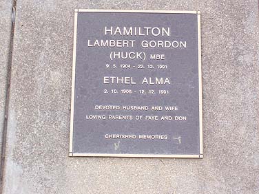 ETHEL ALMA HAMILTON