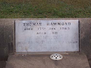 THOMAS HAMMOND