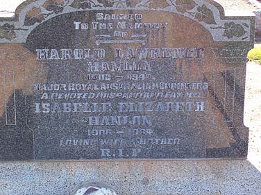 HAROLD LAWRENCE HANLON