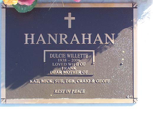 DULCIE WILLETTE HANRAHAN