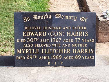 MYRTLE FLETCHER HARRIS