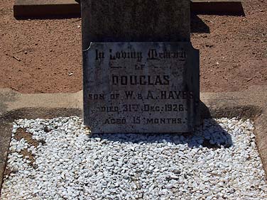 DOUGLAS WILLIAM HAYES