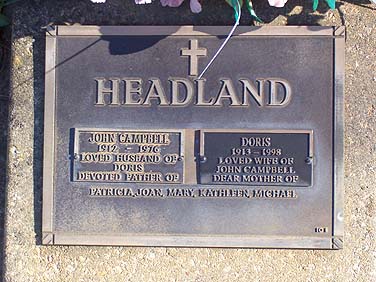 JOHN CAMPBELL HEADLAND