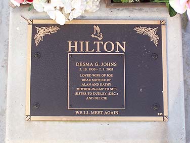 DESMA GWENETH JOHNS HILTON