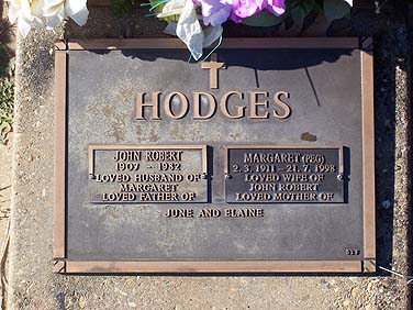 JOHN ROBERT HODGES