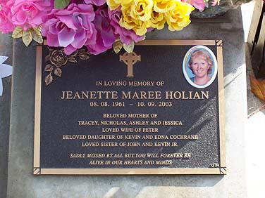 JEANETTE MAREE HOLIAN