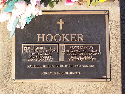 KEVIN STANLEY HOOKER