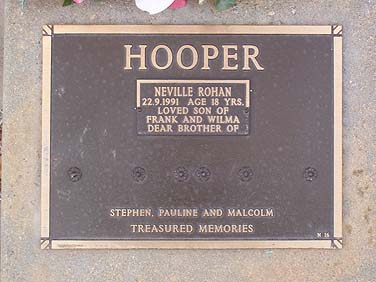 NEVILLE ROHAN HOOPER