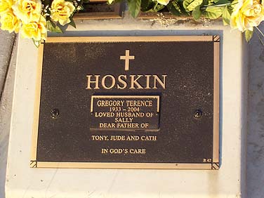 GREGORY TERENCE HOSKIN