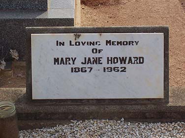 MARY JANE HOWARD