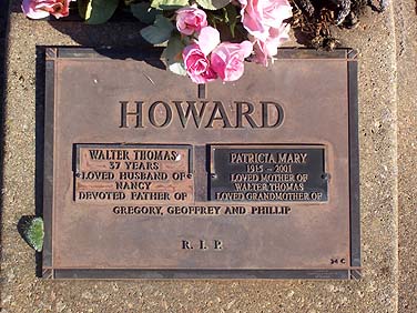 WALTER THOMAS HOWARD