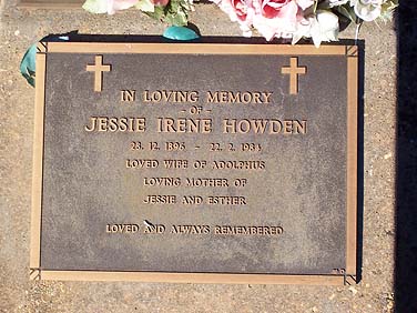 JESSIE IRENE HOWDEN