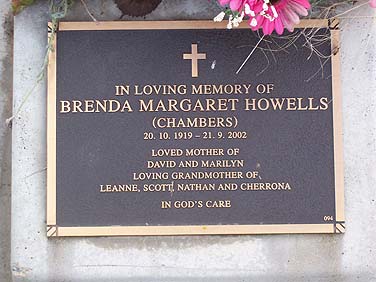 BRENDA MARGARET HOWELL