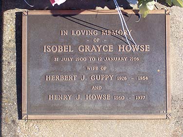 ISOBEL GRACE HOWSE