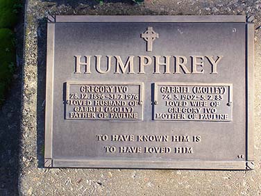 GREGORY IVO HUMPHREY