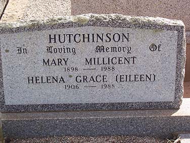 MARY MILLICENT HUTCHINSON
