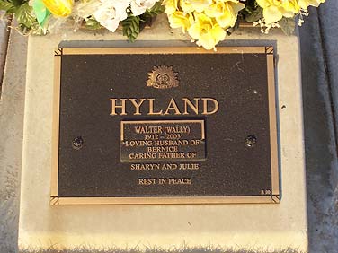 WALTER HYLAND