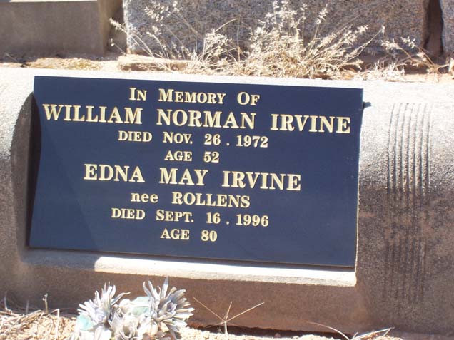 WILLIAM NORMAN IRVINE