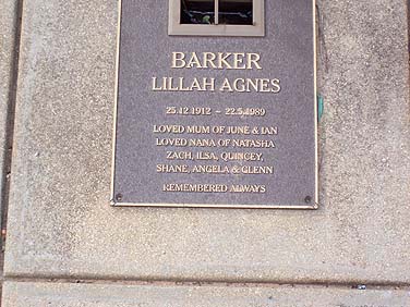 LILAH ANGUS BARKER