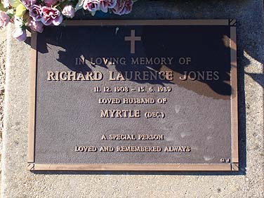 RICHARD LAWRENCE JONES