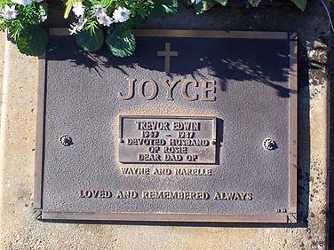 TREVOR EDWIN JOYCE