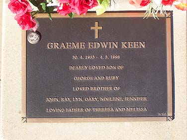 GRAEME EDWIN KEEN