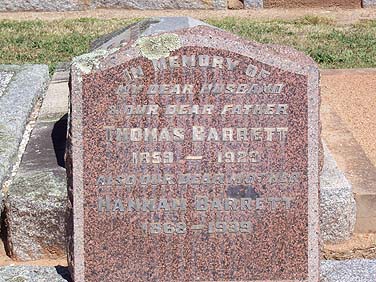 THOMAS JOSEPH BARRETT