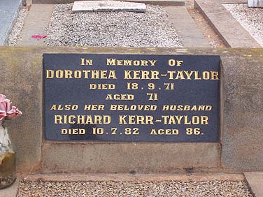 RICHARD KERR-TAYLOR