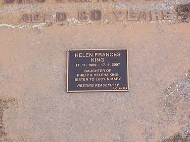 HELEN FRANCES KING