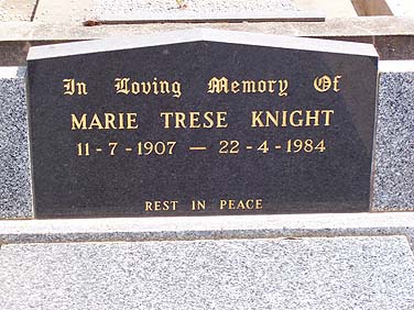 MARIE KNIGHT