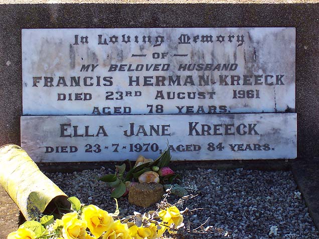 FRANCIS HERMAN KREECK