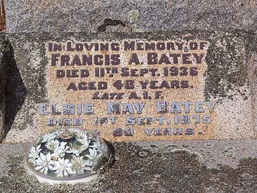 FRANCIS ALEXANDER BATEY