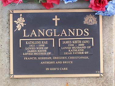 JAMES KEITH LANGLANDS