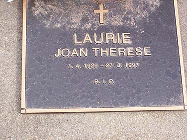 JOAN THERESE LAURIE