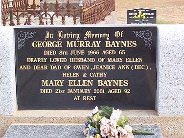 GEORGE MURRAY BAYNES
