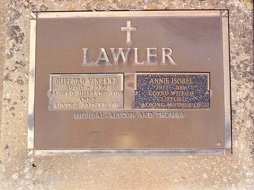 CLIFFORD VINCENT LAWLER