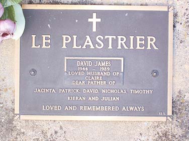 DAVID IGNATIUS LE PLASTRIER